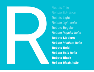 Google Roboto (Copyright: Google)